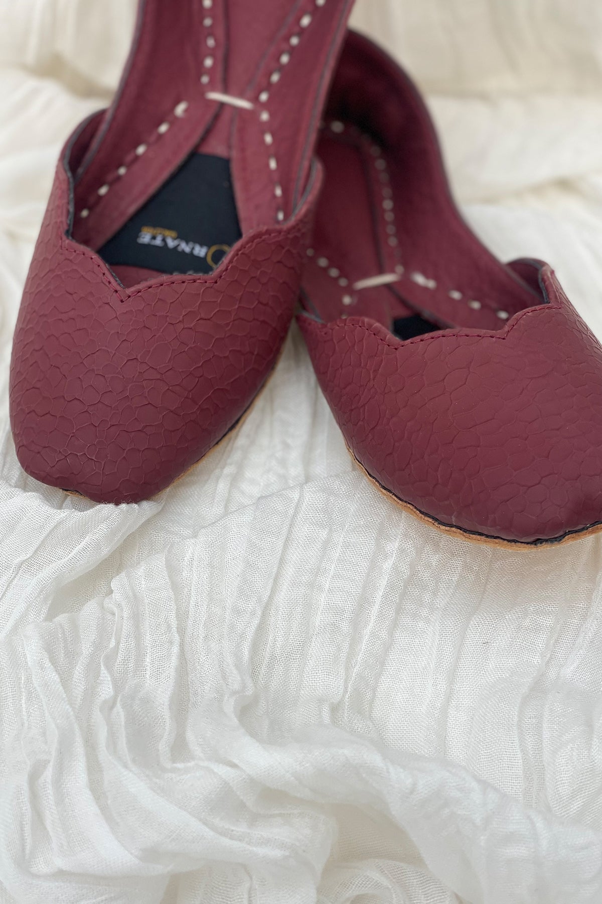 Maroon Textured