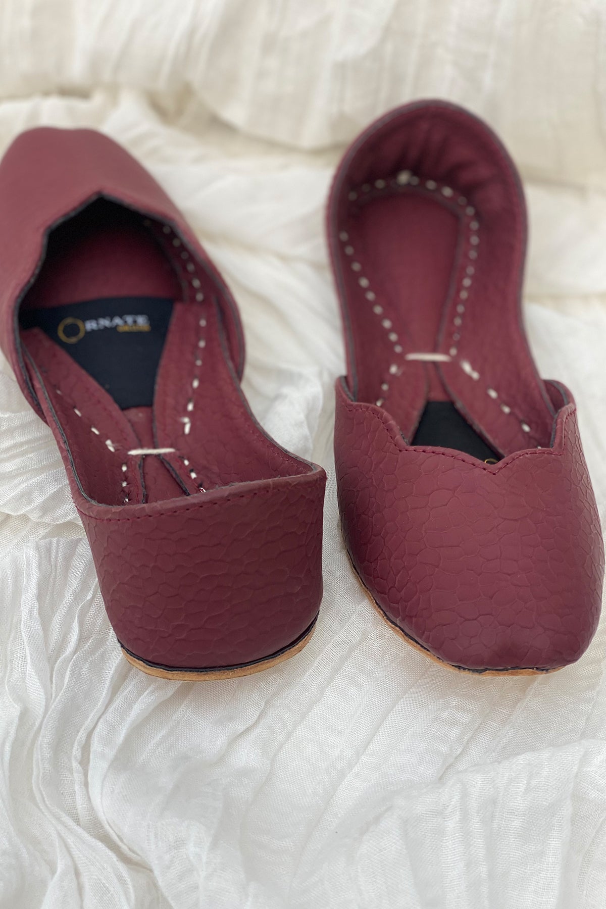 Maroon Textured